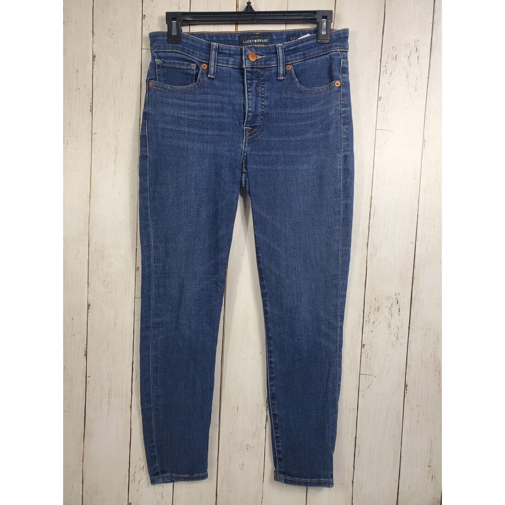 Lucky Brand Mid Rise Ava Ankle Jeans Slim Fit Skinny Leg Women’s Size 2/26